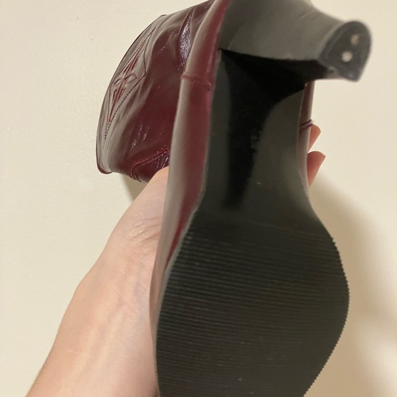 1953 Vintage Red Boots Never Worn! - Picture 4 of 5